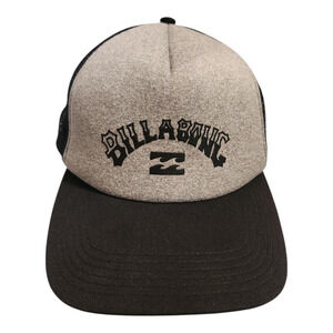 Billabong Podium Snapback Trucker‎ Hat Cap Grey Heather